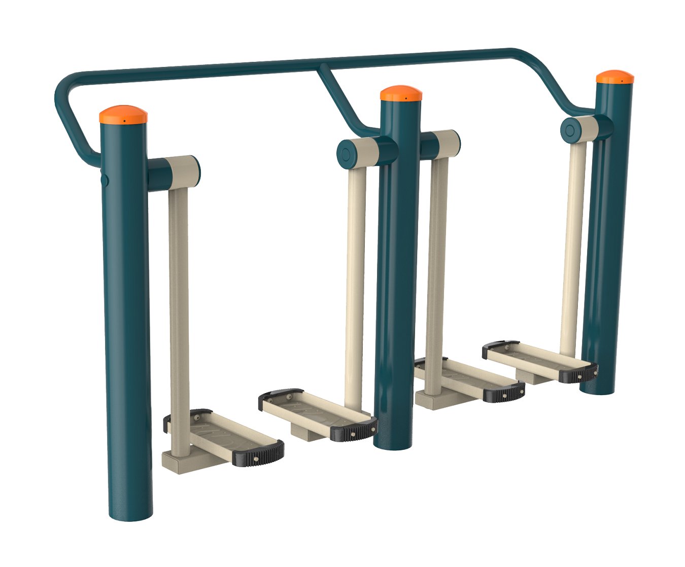 舒華室外小區健身器材-二位太空漫步機JLG-02