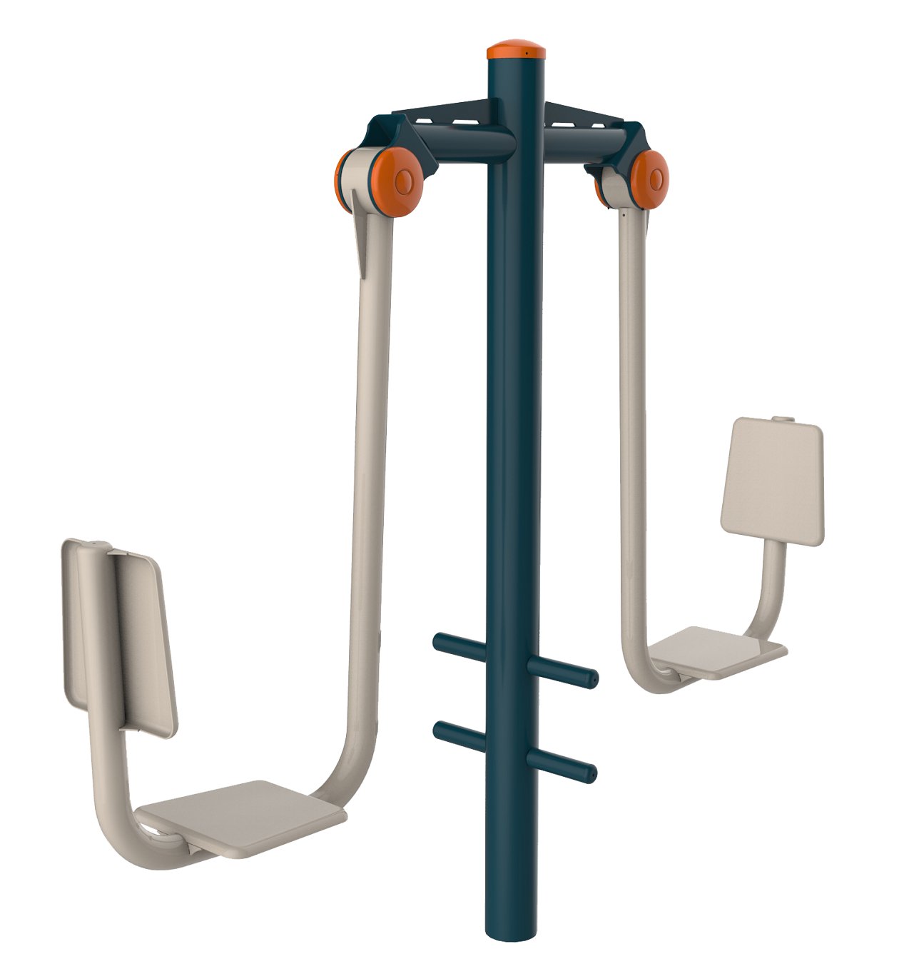 舒華室外小區健身器材-二位坐蹬訓練器JLG-12