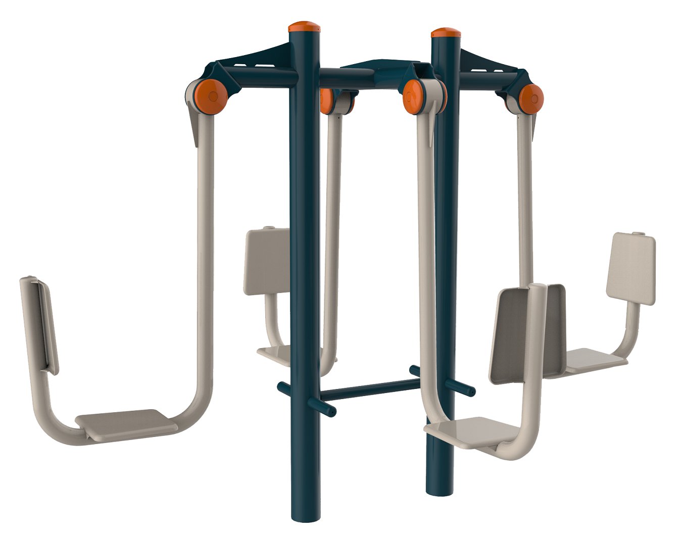 舒華室外小區健身器材-四位蹬力器JLG-14