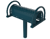 舒華室外小區健身器材-伸腰展背架JLG-18D